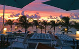 Sky Lounge at sunset.