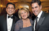 Albert Herrera of Virtuoso, Audrey Hendley of American Express and Ken Muskat of Royal Caribbean International.