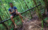 Hooking up with the chief of a local tribe, we got to spring animal traps with curare-tipped arrows and shoot lethal darts from a blowgun.