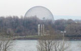 The Biosphere on Ile Notre Dame, originally built as the U.S. Pavilion for Expo 67, is now a ecology education center operated by Environment Canada.