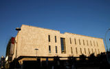 The Albania National Museum, on Skanderbeg Square in Tirana.