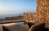 The indigenous stone used at the Beresheet blends seamlessly with the natural aesthetics and the crater.