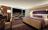 A deluxe room at the Aria Resort & Casino.