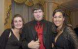 Erica Andrus, marketing manager; Mike Hrebin, graphic design; Lauren Marino, marketing coordinator, all of AM Resorts. (photo by Lisa Quinones/Black Star)