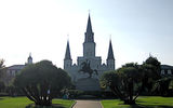 Historical St. Louis Cathedral, on New Orleans' Jackson Square, is the oldest continually operating Catholic cathedral in the U.S.