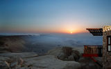 Israel has gone full steam ahead on the modern hospitality and tourism front, with top properties popping up across the country, complemented by unique activities available from Tel Aviv's hip haunts to Jerusalem's Old World wonders and the Sea of Galilee. Pictured here, the view of the 200 million-year-old Makhtesh Ramon Crater from the Beresheet Hotel. The property is located about two-and-a-half hours south of Tel Aviv in the Negev Desert.