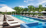 The infinity pool in the Key West Village.