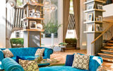 The lobby at the Roger sports a posh-meets-"That '70s Show" vibe, complete with a parquet floor, leather stools at its smallish bar and a couple dozen framed, black-and-white photos of luminaries such as Nancy Sinatra, Bob Dylan and Freddie Mercury on its lobby shelves.