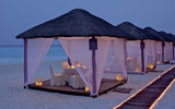 Casitas, which the Ritz-Carlton calls Cancun's only fine-dining restaurant on the beach, allows guests to sit in private "casitas" for dinner.