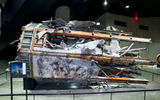 This fragment was about one-twentieth of the transmission tower on the North Tower. Six broadcast engineers were working on floors 104 and 110 of the North Tower when the plane hit; none survived. Transmissions ceased at 10:28 a.m., when the tower collapsed.