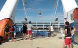 The Epic has the first bungee jumping at sea.
