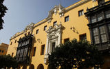 View of the Lima City Hall, which is on the city's Plaza Mayor.