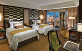 Pictured here, a Cityscape double room at the Mandarin Oriental Las Vegas.