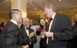 Jerry Pi, president, Pacific Delight Tours; Bob Whitley, president, USTOA; Grace Wu, EVP, Pacific Delight Tours; Dan Sullivan, president, Collette Vacations. (photo by Lisa Quinones/Black Star)
