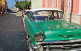Cars from the '50s continue to be a staple of Cuban roads and transport.