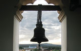 A view of the Granada skyline from the bell tower at La Merced Church.