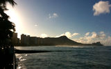 Diamondhead is one of the most recognizable elements of Waikiki, but many people get up early to climb to the top of the peak.