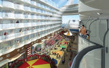 A rendering of the Boardwalk neighborhood.
