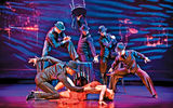 A performance of ''Burn the Floor'' on Norwegian Cruise Line.