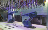 Technology plays a big role on the Quantum, from RFID cabin keys to the bartending staff at the Bionic Bar. To fill the orders at the bar, robot bartenders reach upwards where more than 100 bottles of liquor are suspended. The two 'bots have been dubbed B1O and N1C by supervisors.