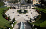View of the Baha'i Shrine and Gardens in Haifa, the most popular attraction in the northern port city. It is a memorial to the founders of the Baha'i Faith.