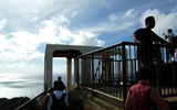 The viewing platform at the top of Diamondhead.