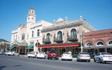 In downtown Sonoma there were little to no signs that a major earthquake had struck nearby.