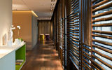 The spa at the Mamilla Hotel in Jerusalem.