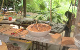 The pottery studio at Good Hope Estate in Trelawny, Jamaica