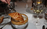 Jacques offers interesting presentations such as escargot delivered in a pastry shell and pumpkin soup served directly from a carved-out pumpkin. Photo by Ralph Grizzle, http://www.avidcruiser.com/