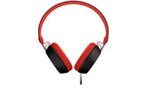 Boom headphones offer reasonable sound fidelity at a reasonable price, while adding a noise-isolating design, a lightweight and comfortable architecture, a microphone/remote combo and a unique pliable plug that is the heart of a tangle-free wire system for storing the cables when the headphones are not in use. Available in a variety of arresting color combinations.