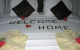 A welcome for returning guests Cotton Bay Village in St. Lucia. TW photo by Gay Nagle Myers