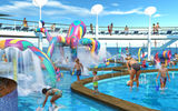 A rendering of the H20 Zone Aqua Park.