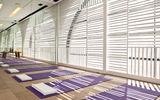 Yoga at Mamilla's Wellbeing Center.