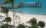 The pier at Sandals Royal Bahamian resort.