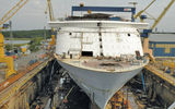 Royal Caribbean International's Allure of the Seas will share with the Oasis of the Seas the title of world's largest cruise ship. It is expected to launch in November.