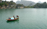 One of Vietnam's most popular destinations, Halong Bay.