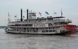 The steamboat Natchez plies the Mississippi River, offering jazz dinner cruises and harbor cruises.