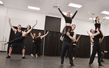 Performers in training at Norwegian Creative Studios in Tampa.