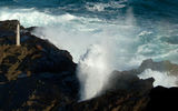 The Halona Blowhole, formed by lava tubes from volcanic eruptions, is about a 15-minute drive from Waikiki, north of Hanauma Bay.