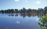 The mighty Mississippi River was in view during much of the rail journey from Chicago to New Orleans.