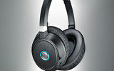 Audio-Technica, the company behind these redesigned, noise-canceling headphones, says it has at once enlarged the diameter of the ear cups for a more-comfortable, over-ear fit while giving the ear cups a slimmer profile. The ATH-ANC70, which include a mic (built into an ear cup) and controller for handling music and answering calls, come with a protective case, a detachable cable, a stereo adapter and an airplane adapter. Light weight, compact and foldable, these headphones are ideal for travel.