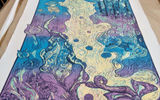 Examples of art could be seen everywhere: in artists' studios, galleries or street kiosks.