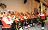 The official Jamaican Military Band performed at the opening event of Caribbean Marketplace in Montego Bay.