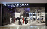 The Donna Karan storefront at the Shops at Crystals.