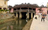 The Japanese Bridge in Hoi An was built in the 1500's.