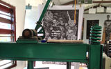 Graphic design is a popular art form in Cuba, and visitors come right into the workshops to see the presses at the Grafica de Cienfuegos in Cienfuegos on Cuba's south coast.
