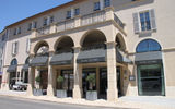 Exterior view of the Hotel de Paris in Saint-Tropez.