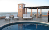 The deck of one of two presidential suites at the Fiesta Americana Grand Coral Beach Cancun.
