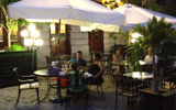 Is this Paris or Havana? The night scene in parts of Havana Vieja (Old Havana) is reminiscent of similar scenes in Europe.
